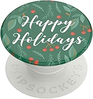 Vista 1 de PopSockets - Agarre para teléfono con soporte expandible, agarre adhesivo, felices fiestas