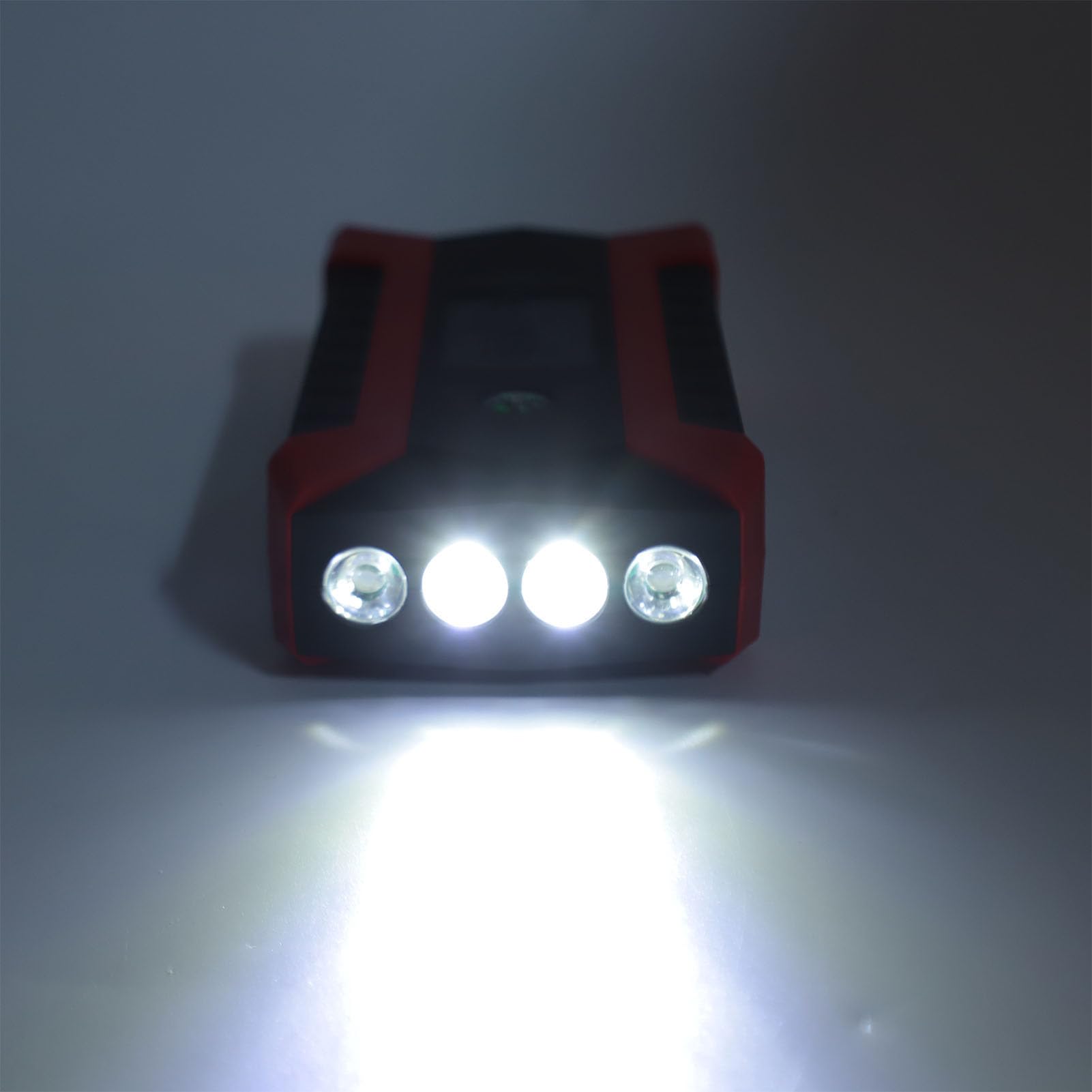 Starthilfe, 1000A 12V Tragbare Autobatterie-Starthilfe mit LED-Taschenlampe, Jump-Box mit Überbrückungskabeln, Typ-C-Schnellladebatterie-Jumper für Bis zu 7 L und 5,5 L