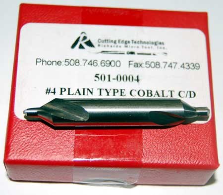 48 Pc. Richard #1 to #4 M42-8% Cobalt Combined Drill & Countersinks Kit
