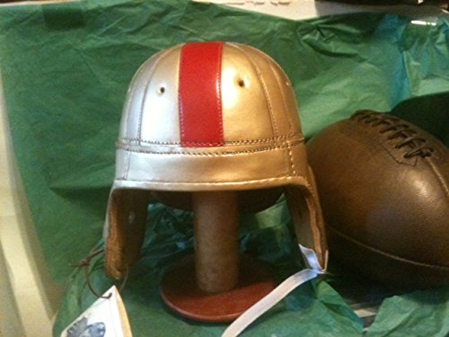 1940 San Francisco Old Pro Leather Football Helmet : Sports & Outdoors
