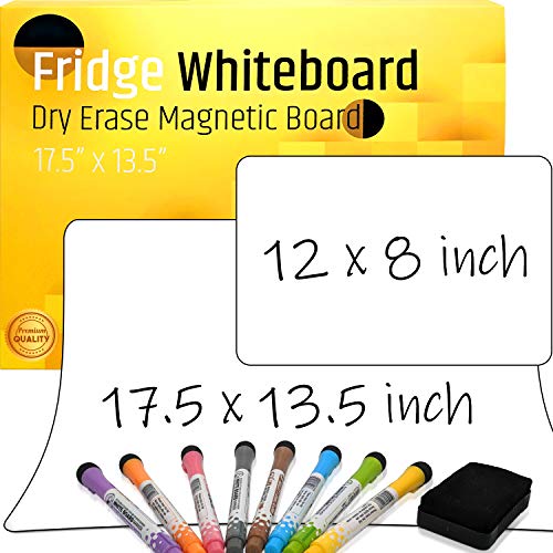 Premium Magnetic Dry Erase Whiteboard for Refrigerator