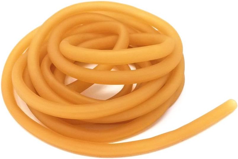 HONBAY 3 Meters 6x9mm Natural Latex Rubber Band Tube for Slingshot Catapult Elastic Parts Outdoor Hunting