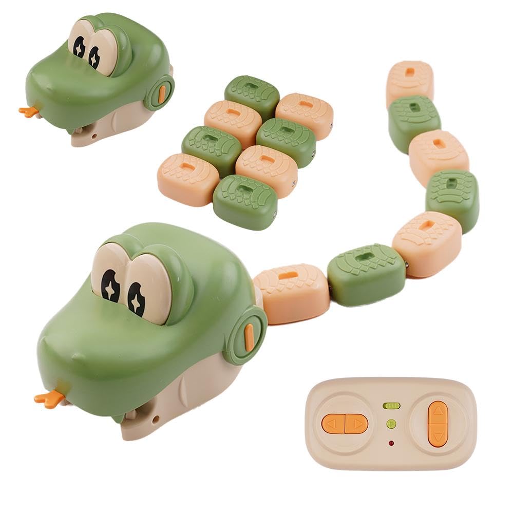 Remote Control Snake Game, Magnetic Greedy Snake Toy Eating Itself