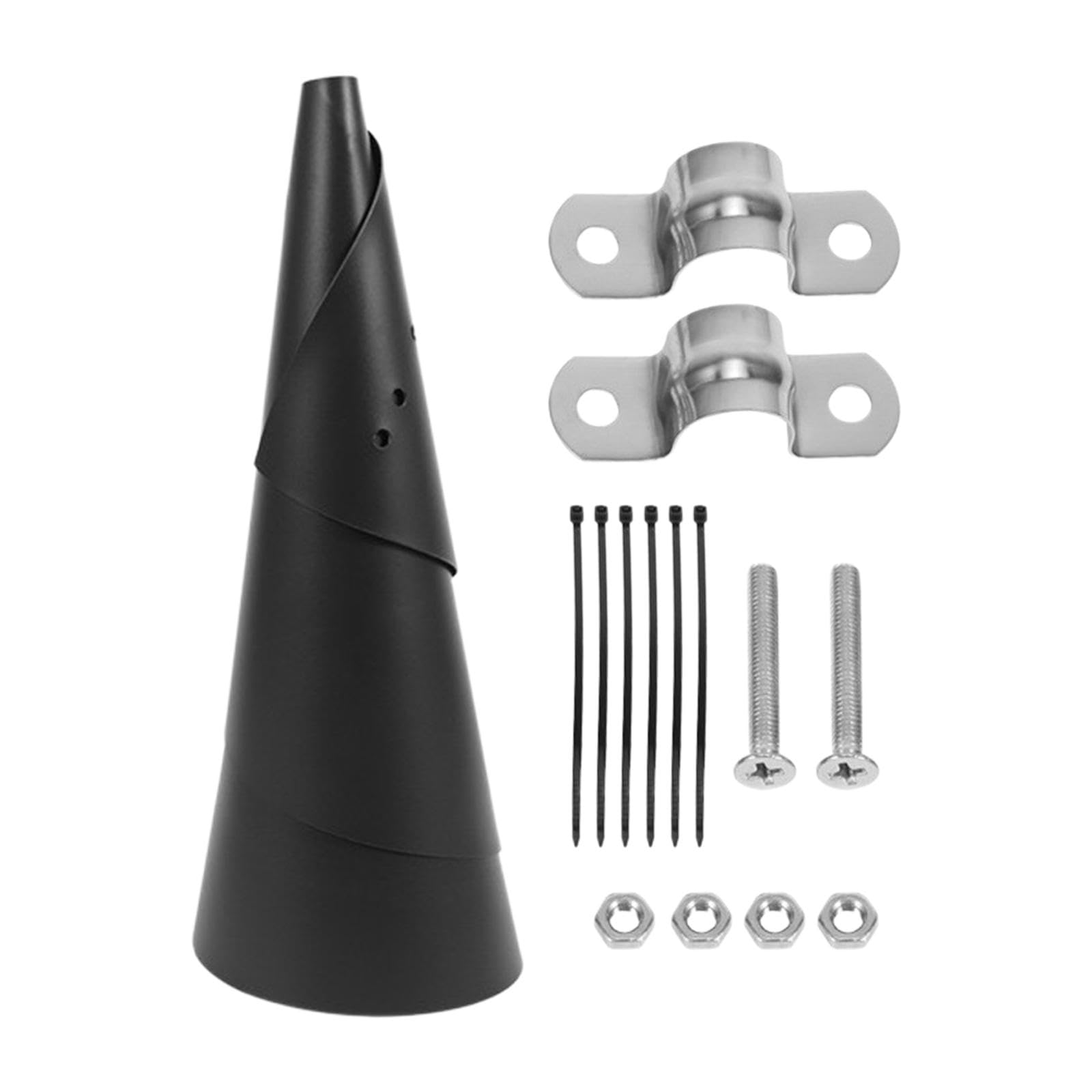 Bird Feeder Protection Universal Rainproof Wrap Around Squirrel Baffle 12inch-image-38