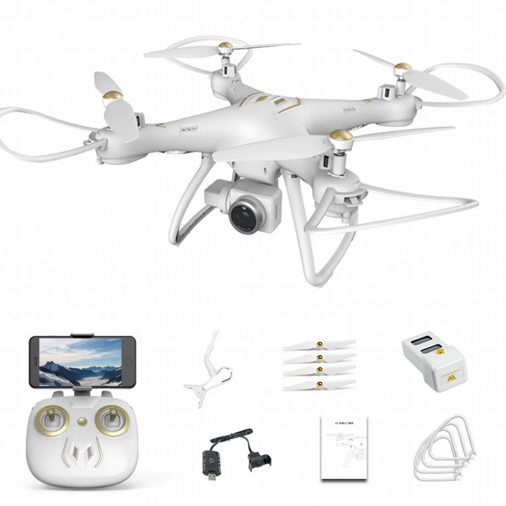 MU Segui la Fotografia Aerea Dei Droni Gps un Aereo Professionale con Telecomando Hd Che Ricarica il Posizionamento Dinamico Degli Aerei a Quattro Assi,A,Taglia unica