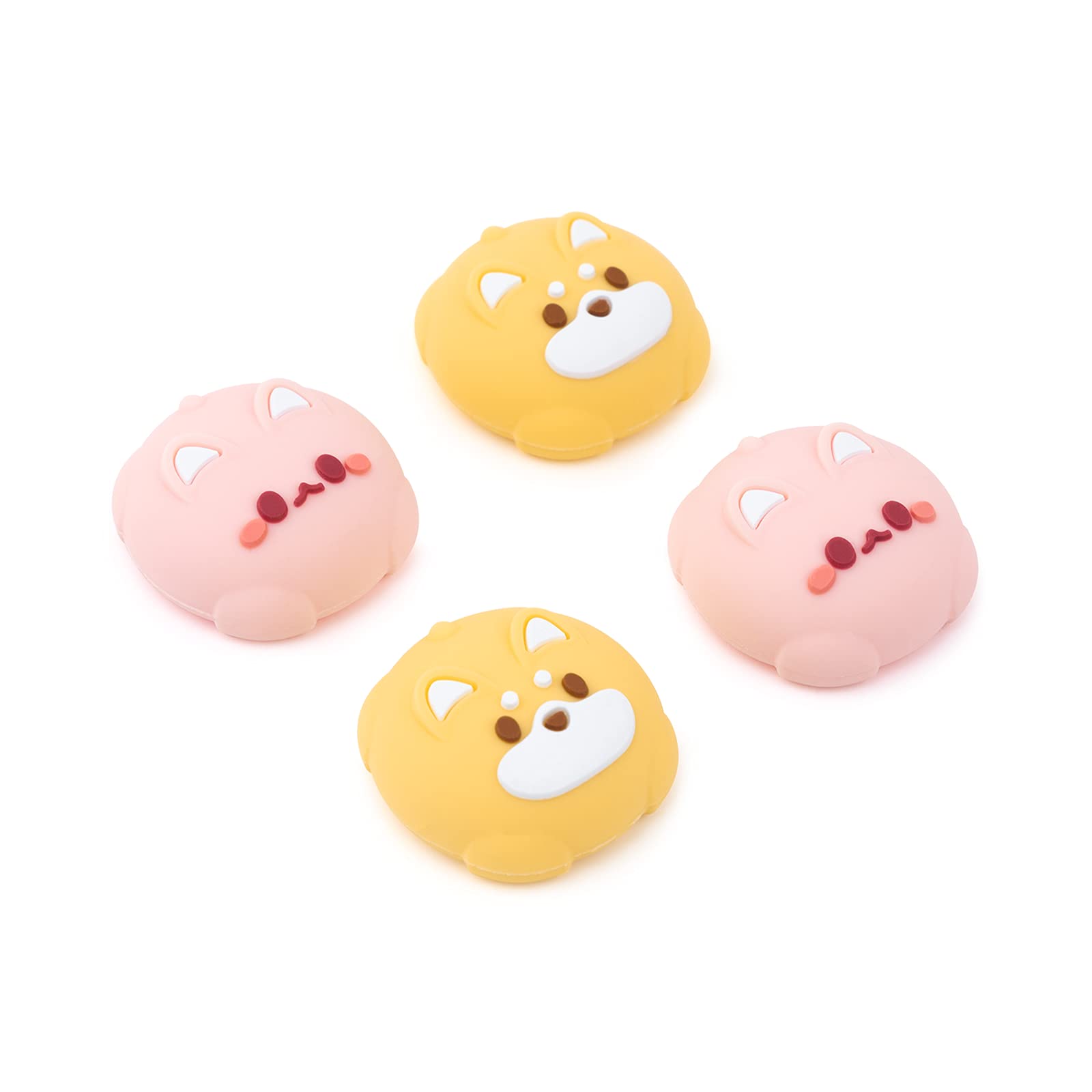 返品不可 Geekshare Ps4 Ps5 Switch Pro コントローラー 保護カバー アシストキャップ 猫 肉球 かわいい Discoversvg Com