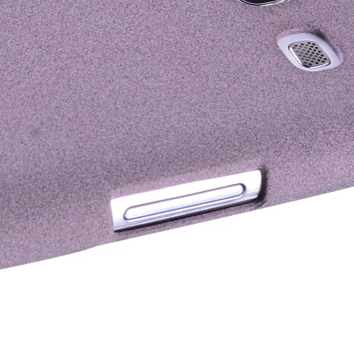 Megix Technology Stone Series Hard Case With Screen Protector For Galaxy S3 - Retail Packaging - Purple #TOP6