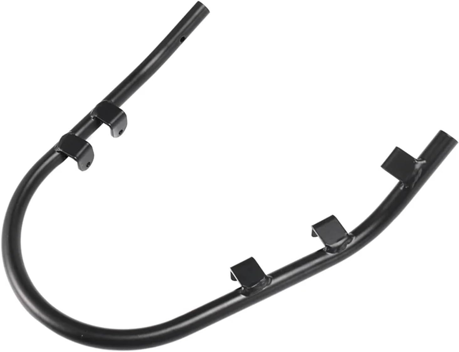 A66P-1 Piece Motorcycle Front Mudguard Bumper Guard Frame Black Metal Sprint Primavera 125 150