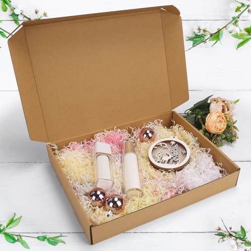 Pharege 13X10X2 Inch Shipping Boxes 6 Pack Brown, Tab Lock Tuck Top Mailer Boxes For Packaging Small Business thumb #2