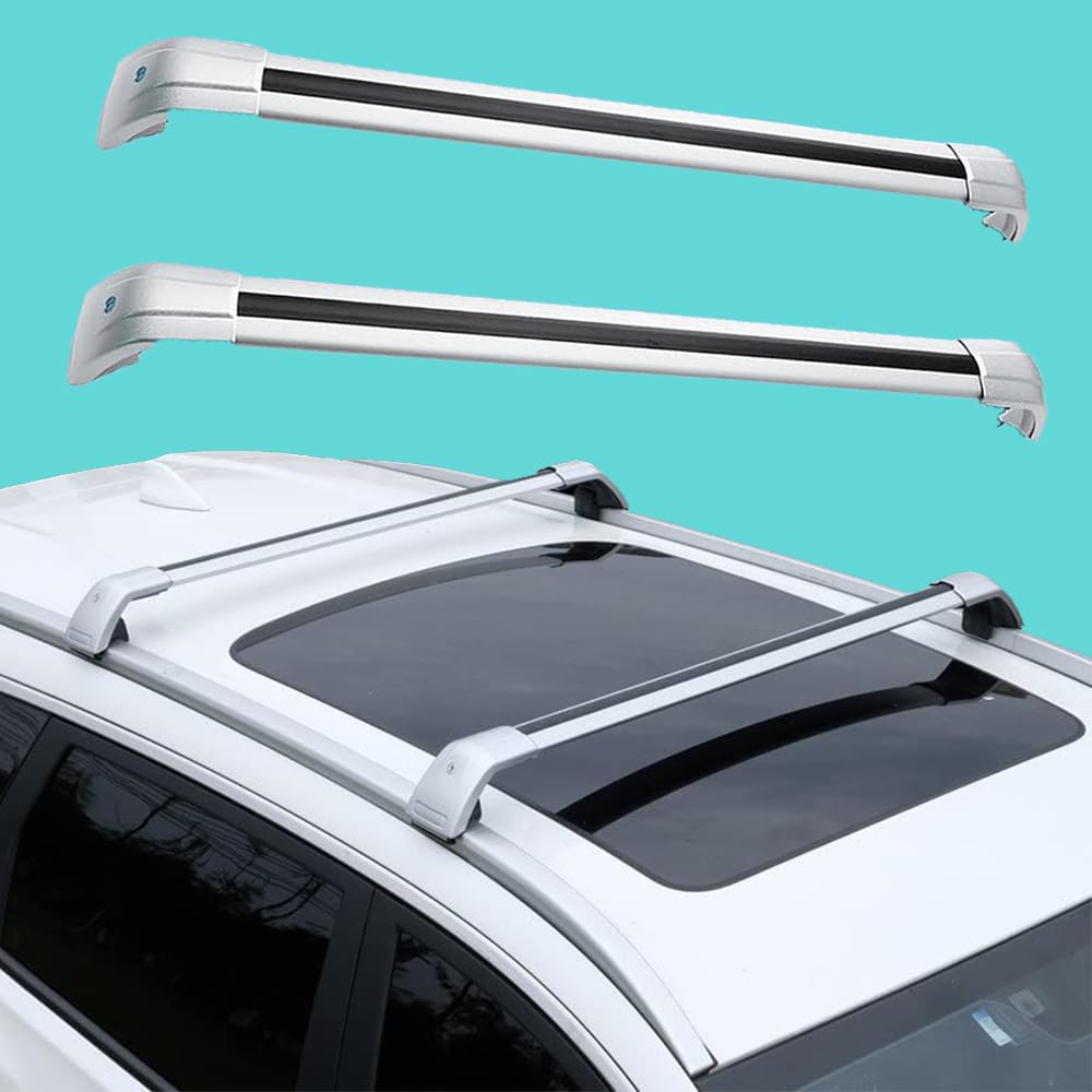 Anti-Theft Lock Adjustable Cross Bars For 2026 KIA Carnival MPV - Aluminum Roof Rails Cargo Bars