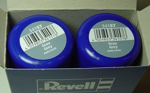 Revell 34157 Sprühlack Doppelpack (2x100ml) grau matt
