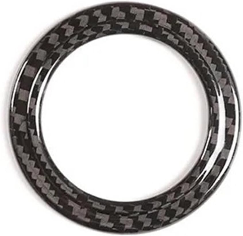 車用ヘッドライトスイッチフレームエンジンスタートボタンデコレーションカバーステッカー マセラティ ギブリ クアトロポルテ 14-21