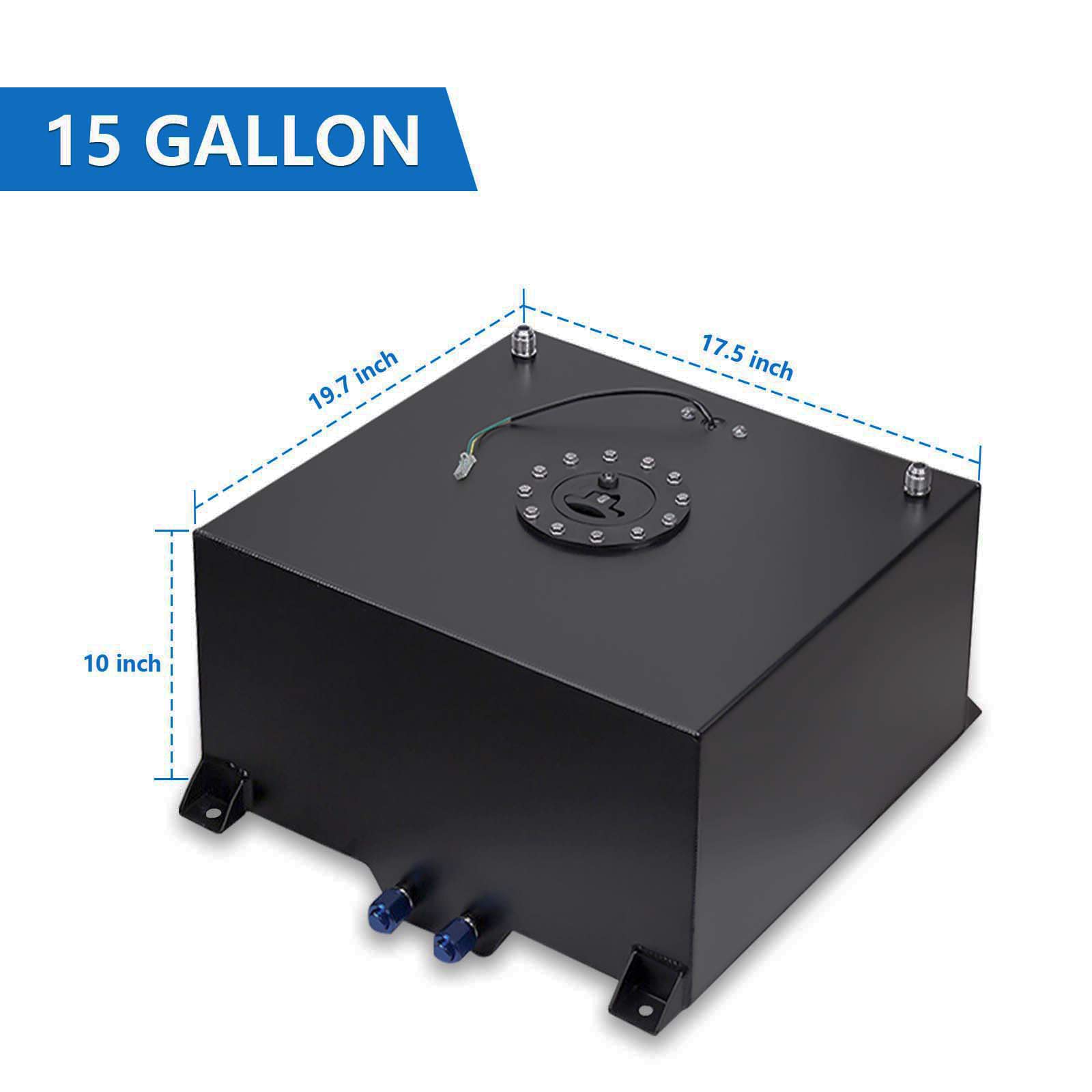 Amazon | 15ガロン燃料電池 60L ユニバーサルガスタンク レベル