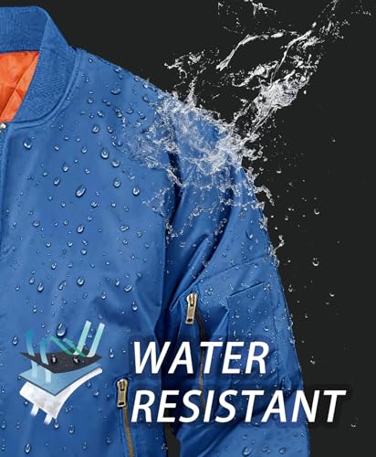 MAGNIVIT Men's Bomber Jacket Casual Fall Winter Military Jacket and Coats Outwear3