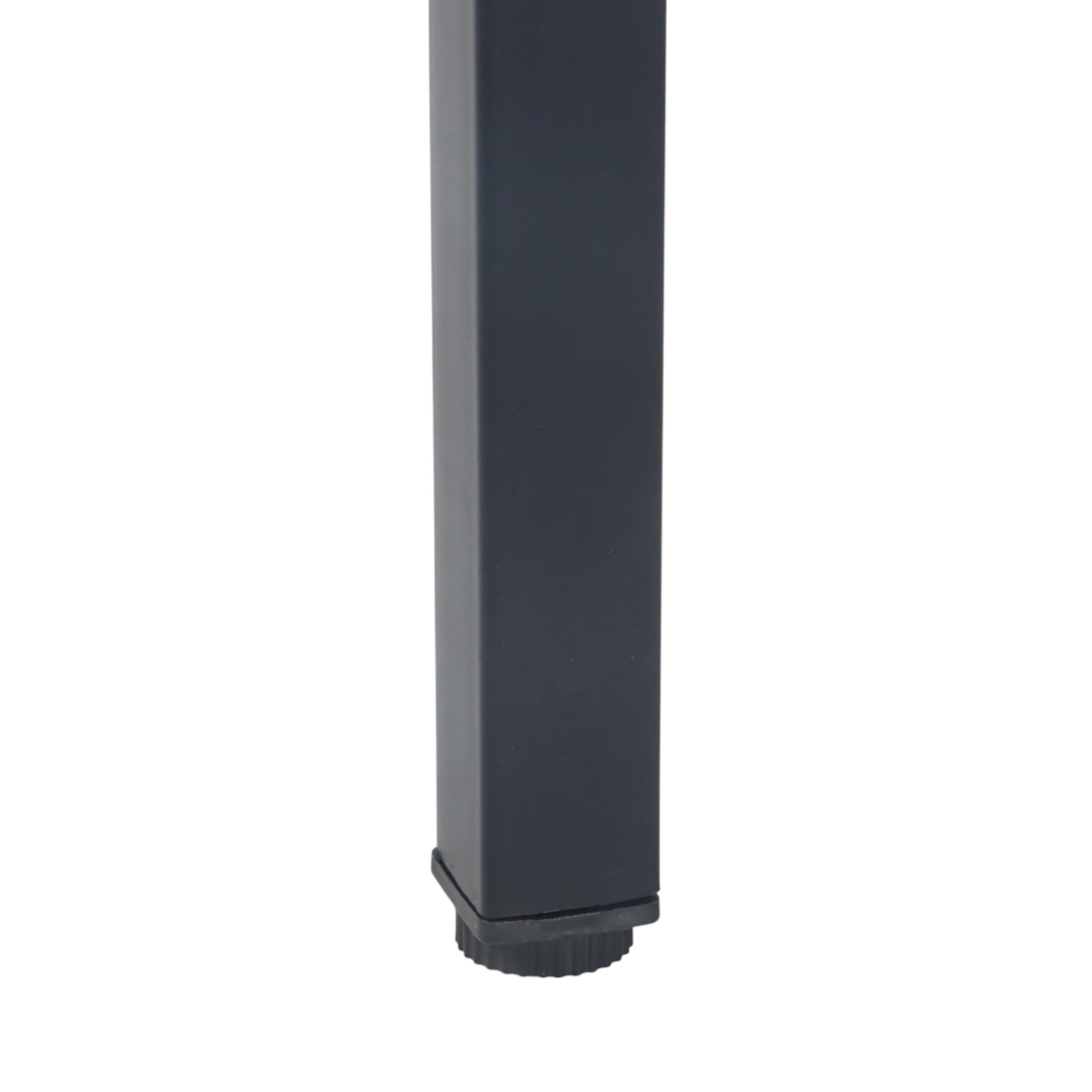 Tavolo da Pranzo Relaxdays, per 4 Persone, HLP: 76x110x60 cm, Fino a 80 kg, Effetto Rovere/Nero