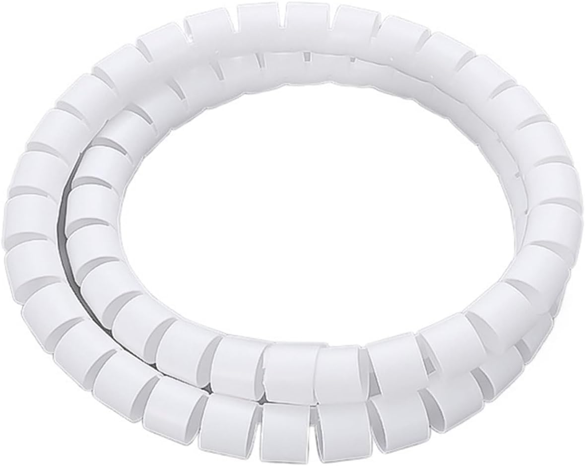 Manicotto per cavi, Guaine for cavi a spirale 1 metro 8-32 mm Multicolor(Gray Clip,32mm 1 meter)
