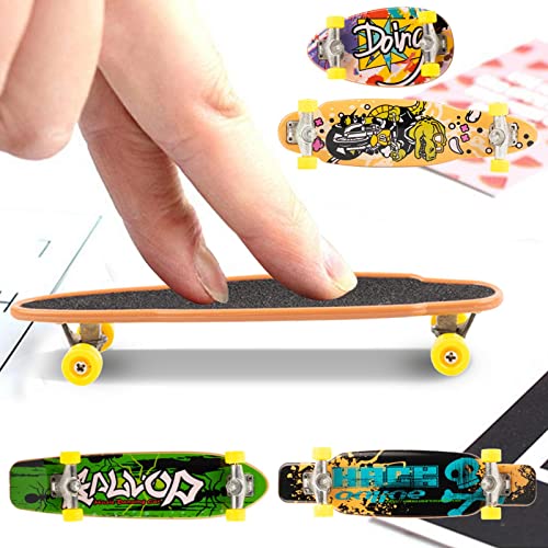 2 Pcs Prancha de dedo para crianças - Prancha Fingerboard Fingerboard para Crianças,Prancha de dedo