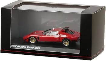 Amazon | 京商オリジナル 1/43 ランボルギーニ ミウラ SVR レッド