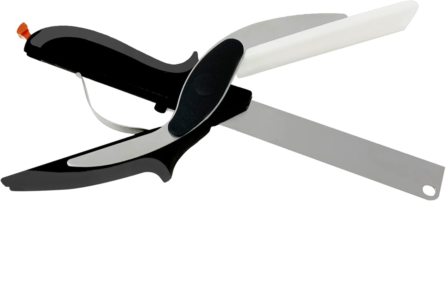 Clever Cutter 2in1 Knife & Cutting Board Scissors Stainless Steel