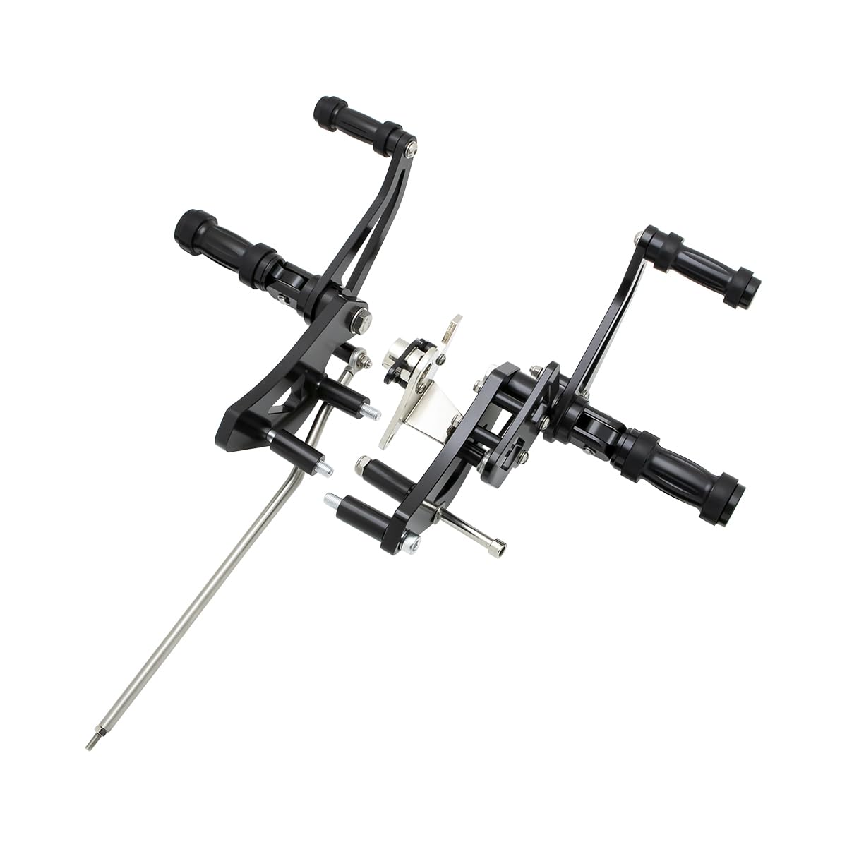 Photo 1 of CNC Black 4" Forward Controls Foot pegs Footrests Shift Kits for Honda Shadow Aero Spirit Phantom 750 VT750C/C2/C2B 2004-2015