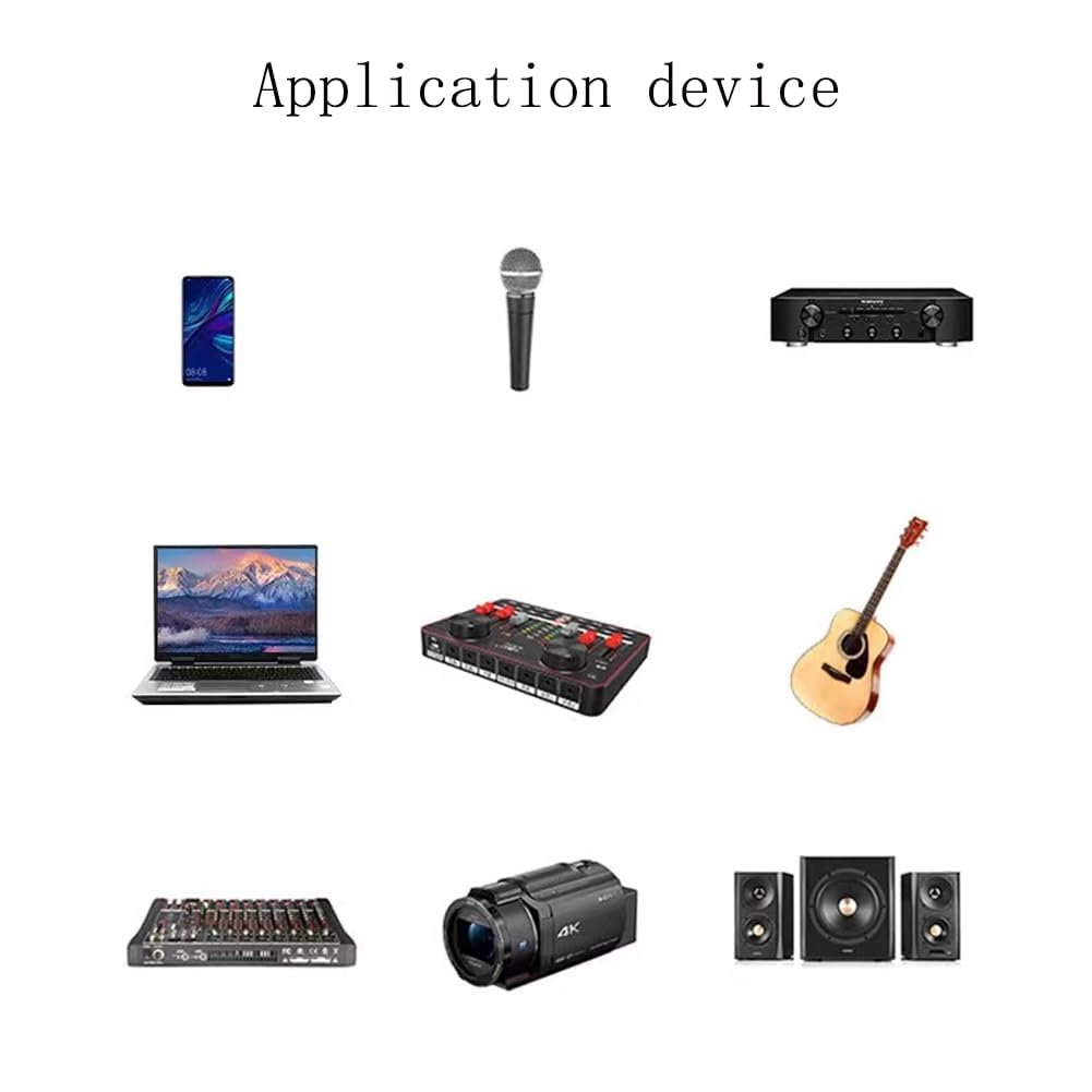 7-pinowy kabel mikrofonowy XLR, złącze XLR, zbalansowany męski na żeński kabel audio do mikrofonu i interfejsu audio (3 m)