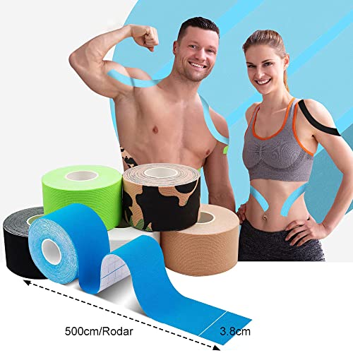 Fitness, Sports cintas kinesiologicas Marca MXBEAUTY (2)