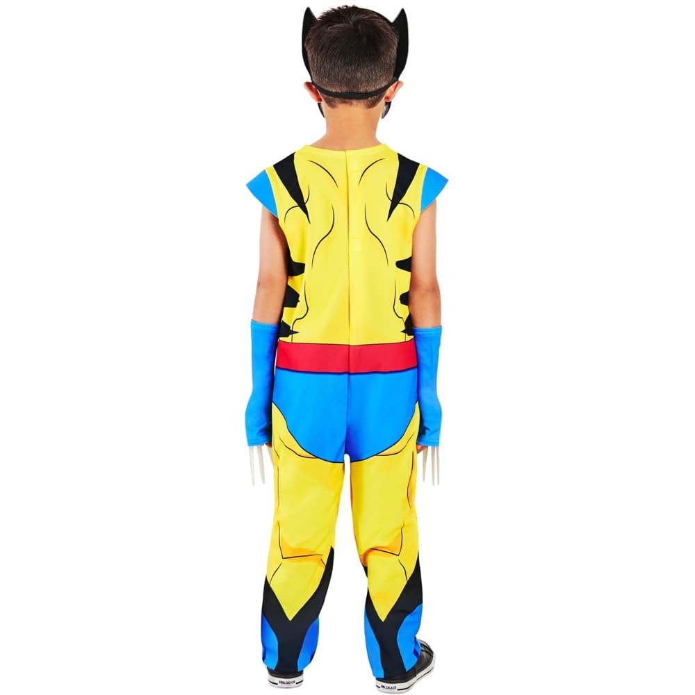 Rubies Costume ufficiale Marvel Wolverine per bambini, taglia 9-10