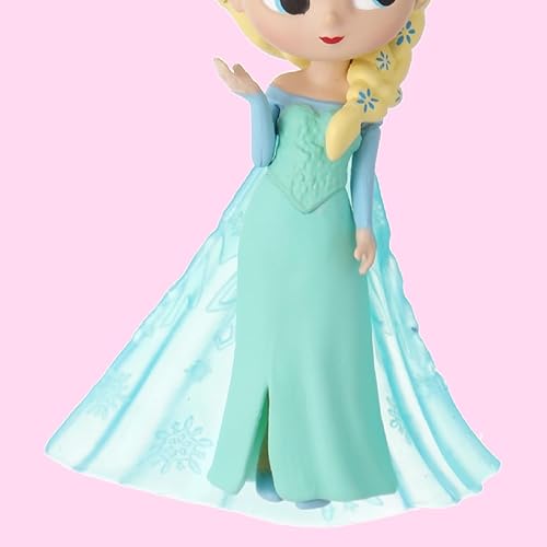 Vista 5 de MINISO Lindos llaveros para mujeresniñas, colección Frozen, llavero, accesorios, muñequera para mochila, bolso, llaves de coche (Elsa), Elsa