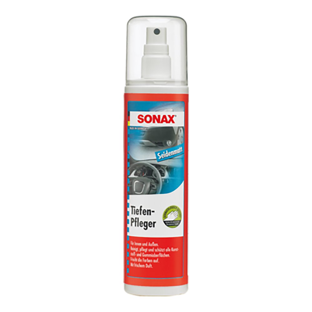 SONAX 8 x 03830410 ciudadores Profundidad Seda Mate plástico Limpiador 300 ML