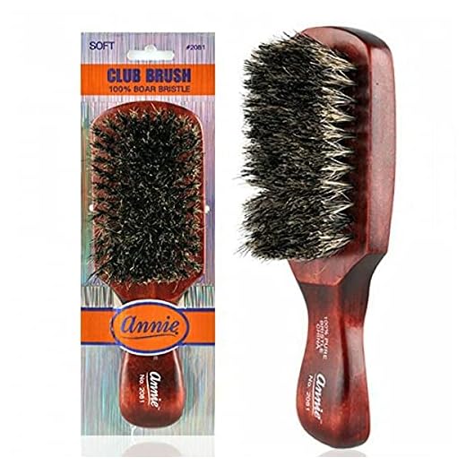 Soft Club 100% Pure Boar Bristle Wave Hair Brush durag Man