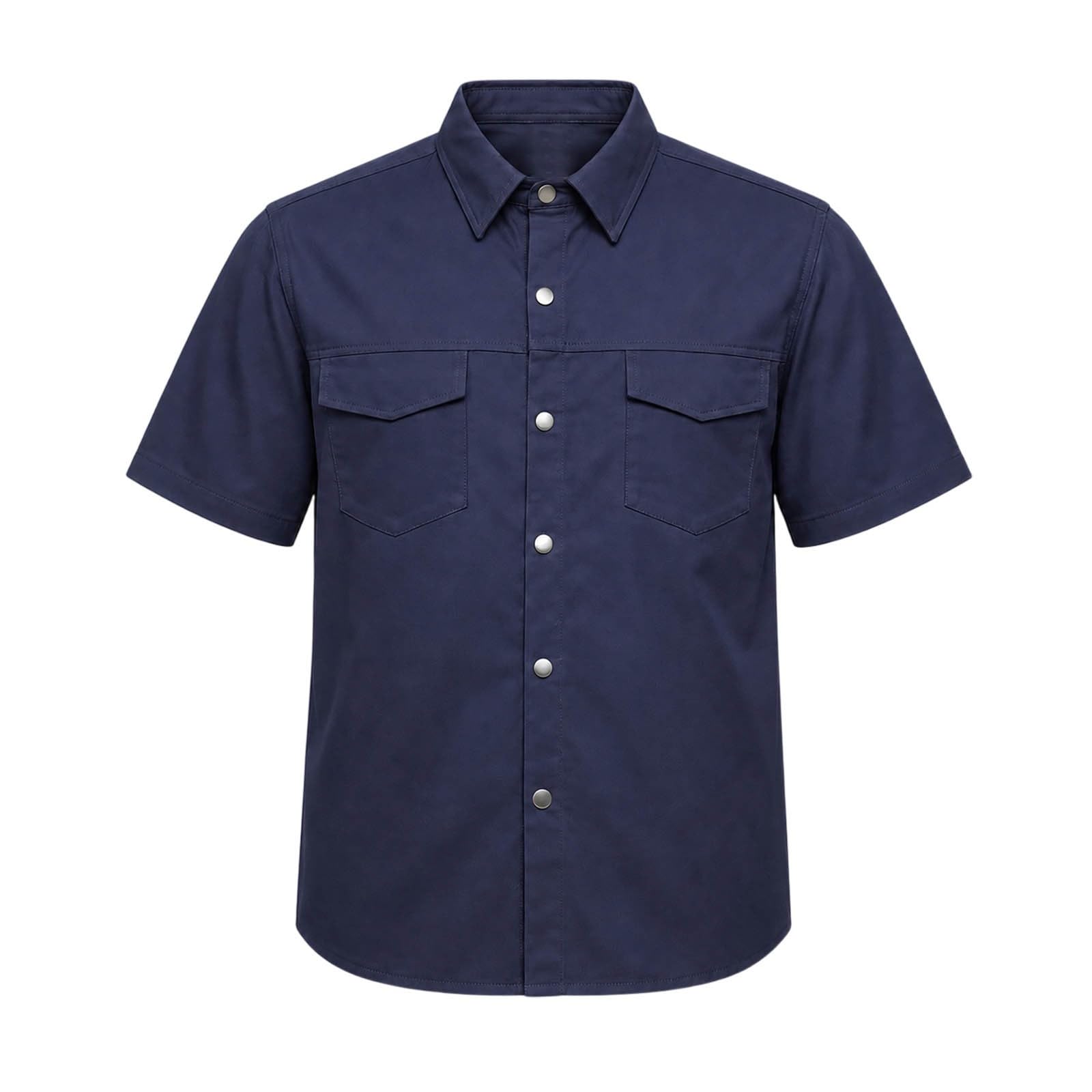 Tuta da jogging da uomo, pantaloni cargo corti | Camicia da lavoro da uomo con abbottonatura, multitasche, robusta, per giardinaggio, fai da te, all'aperto, leggera e comoda