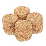 Meule de foin décorative pour jardin : idéale pour décorer une mini-maison, comme accessoire photo, elle offre un excellent effet décoratif et est pratique et facile à utiliser. bottes de foin pour maison de poupée