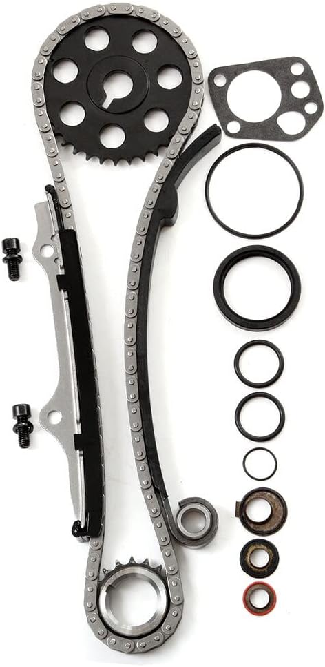 ECCPP Timing Chain Kit fits for 1989-1997 for NISSAN 2.4L 240SX D21 Pickup Axxess Stanza KA24E SOHC