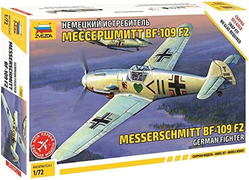 Zvezda Models Messerschmitt Bf 109F-2 Model Kit
