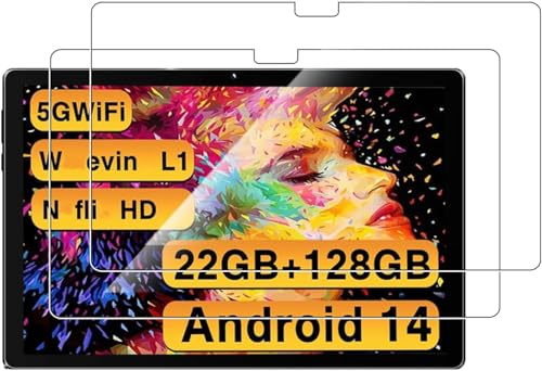 Pellicola protettiva in vetro temperato per tablet SUAAT S10 da ad alta trasparenza resistente ai graffi anti-impronte confezione da 2 10 pollici