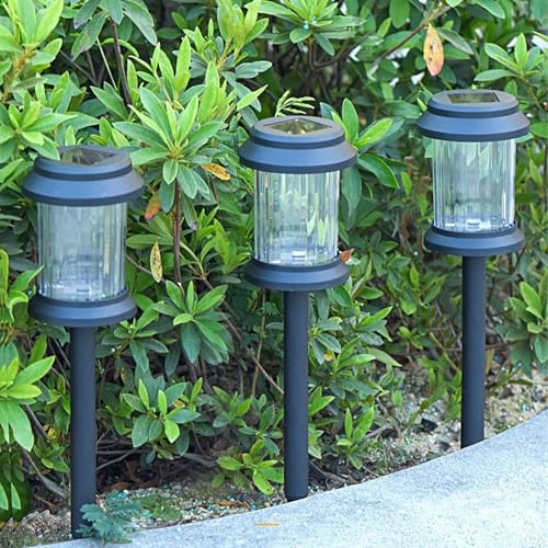 Luces solares para exterior tipo baliza LED para delimitar caminos y macizos 3