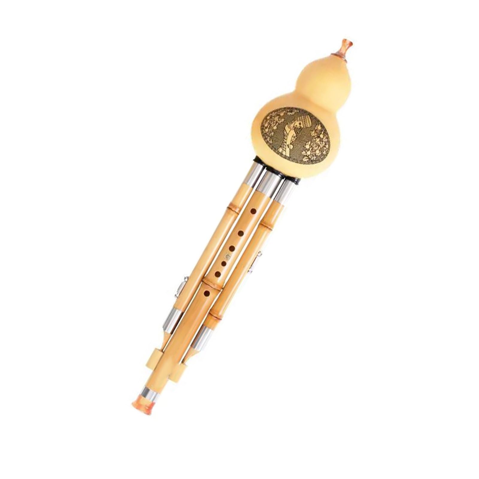 Strumento A Fiato Staccabile In Stile Professionale A Chiave Piatta Hulusi B A 7 Fori(G Key 1)
