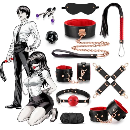 BDSM Bondage Restraints Set for Couples with Dildo and SM Games - Image 2