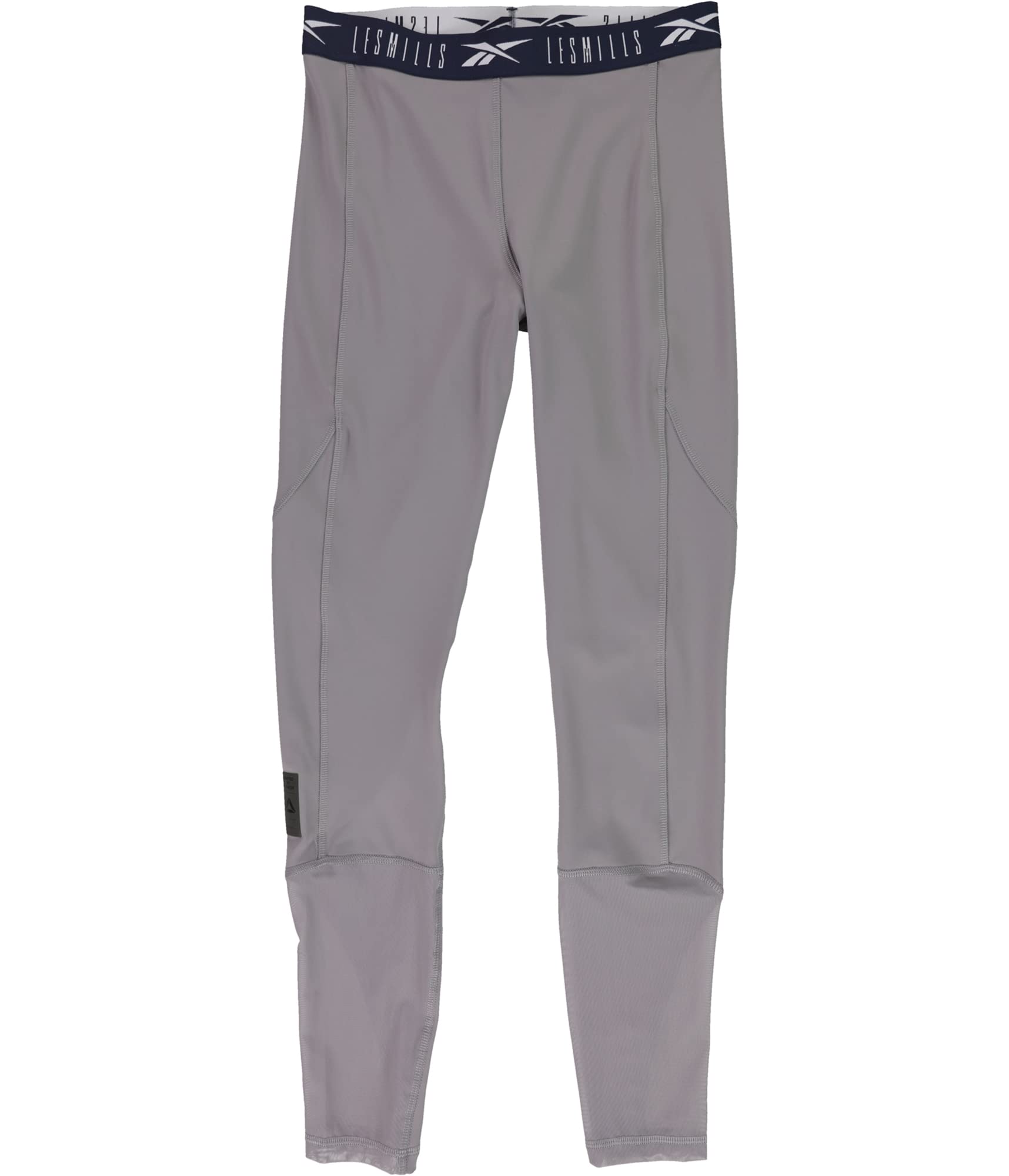 Mallas Reebok Vector Mesh en gris talla L con compresión deportiva y paneles transpirables 3
