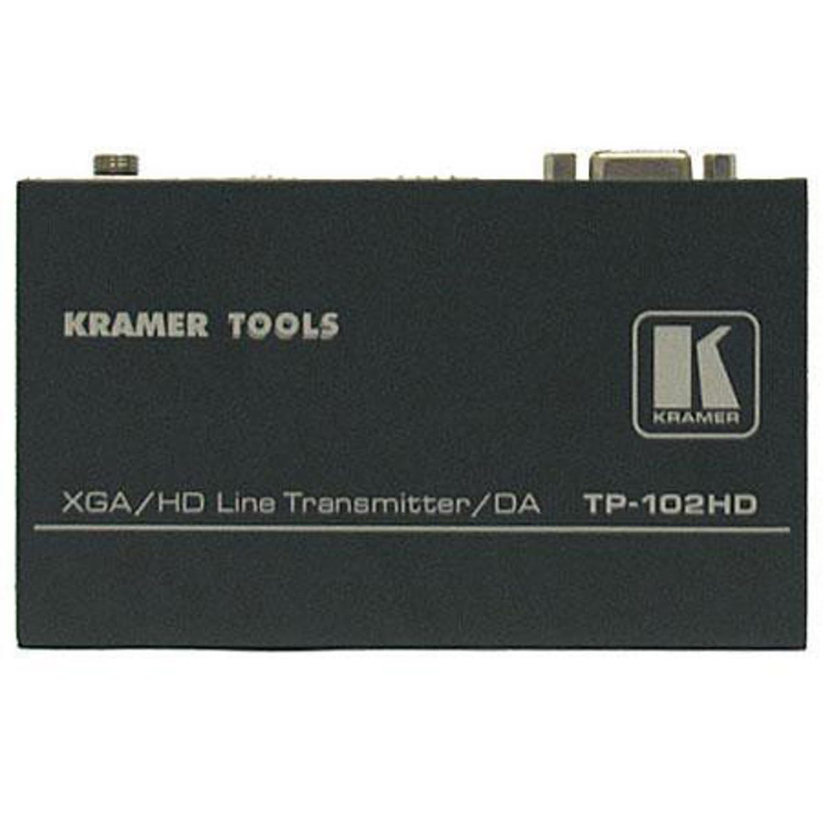 Transmisor de señales AV negro Kramer TP-102HD extensor de video largo alcance 4