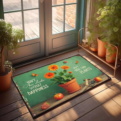 Paillasson extérieur anti-boue et eau | Tapis d'entrée étanche humour 65 x 90 cm