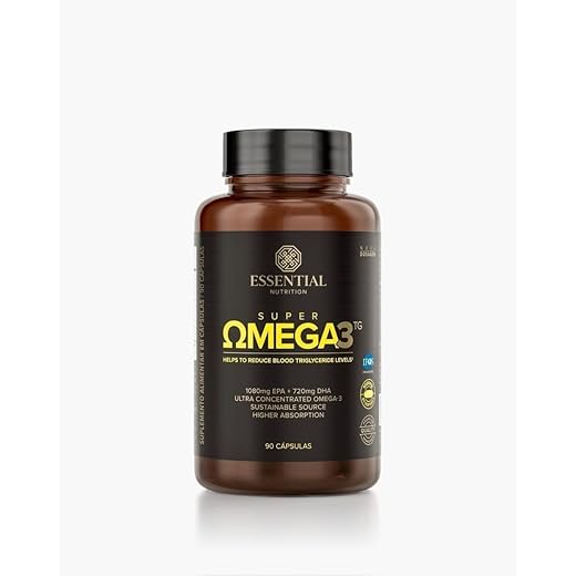 Essential Nutrition- Super Omega-3 TG 90 Cápsulas