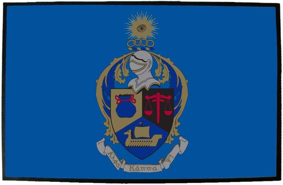 VictoryStore Home Accessories: Alpha Kappa Psi Door Mat 2 feet x 3 feet (Crest)