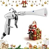 GOCCIDA Tornado Dry Cleaning Gun with Brass Adjustable Air Flow Nozzle,Air Blower Gun Quickly Blasts Dirt and Dust from Surface Works with Air Compressor