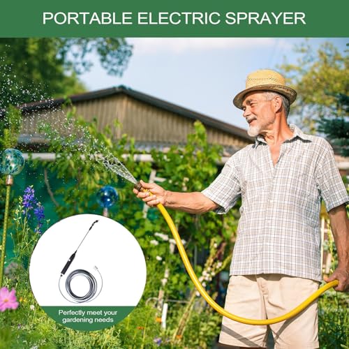 Pulvérisateur électrique pour traiter le potager sans fatigue grâce à la lance rétractable