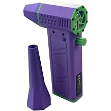 blower fan, Turbo Jet Fan Brushless Blower Handheld Ducted Portable Handheld Cooling Fan,for Computer, Car, Keyboard and Home Outdoor DustPurple