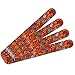 Too Many Dachshunds Wiener Dog Pattern Double-Sided Nail File Emery Board Set 4 Pack
