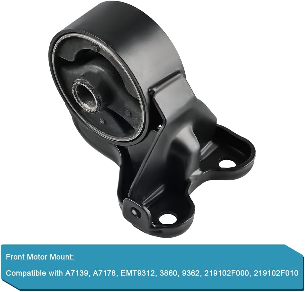 JDMON 4Pcs Engine Motor & Transmission Mount Kit Replacement for Kia Spectra L4 2.0L 2004 2005 2006, Auto Trans Compatible with A6776, A7142, A7144, A7178,218302F300, 219302F500, 218102F560