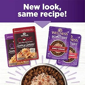 Wellness Pure Pet Meals Merely Shreds Selection Pack, 2.8 Ounce Pouch (Pack of 12): Excessive-Protein Mixer, Topper or Snack Wellness Pure Pet Meals Merely Shreds Selection Pack, 2.8 Ounce Pouch (Pack of 12): Excessive-Protein Mixer, Topper or Snack