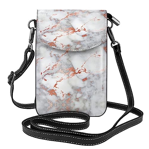 Sac à bandoulière en cuir PU pour téléphone portable KoNsev avec fentes cartes